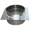 HorecaTraders Tuyau de ventilation de conduit de toit Ø 350