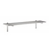 HorecaTraders Étagère murale grillagée en acier inoxydable | 6 formats
