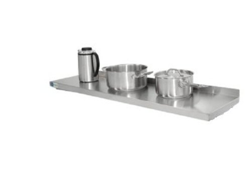  HorecaTraders Étagère murale en acier inoxydable | 9 formats 