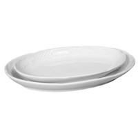 Porcelain serving dishes 33x22.5 cm (6 pieces)