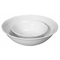 White Salad Bowl Hotel Porcelain 23x65 cm (6 pieces)