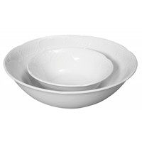 Saladier en porcelaine blanche d'hôtel | 14x4,5 cm (12 pièces)