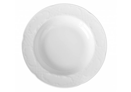  Hendi Deep Porcelain Dinner Plate | Ø23.5 cm (12 pieces) 