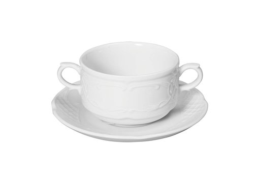  Hendi Plats en porcelaine blanche | 15,8x20 cm (12 pièces) 