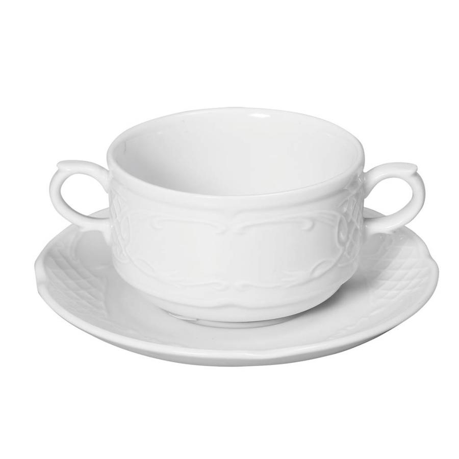 Plats en porcelaine blanche | 15,8x20 cm (12 pièces)
