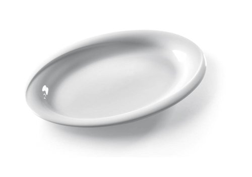  Hendi Oval Lunch Dish White | 29x23cm 