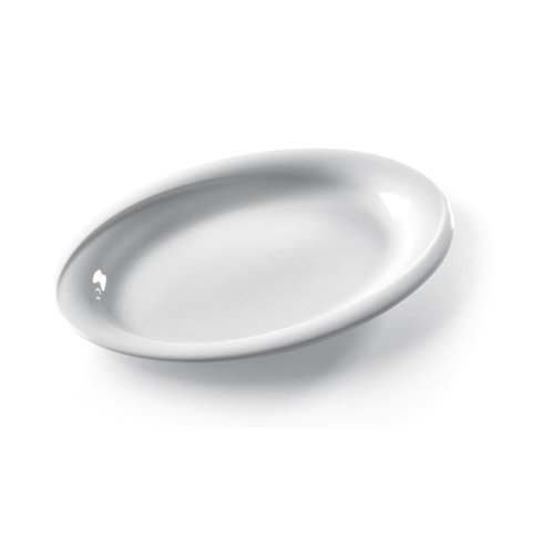  Hendi Oval Lunch Dish White | 29x23cm 