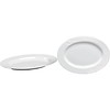 Hendi Plat de service ovale en porcelaine | 29x20cm (6 pièces)