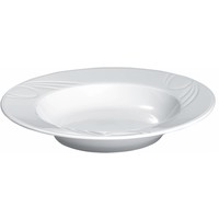 Assiette creuse en porcelaine Hendi | 30 cm (6 pièces)
