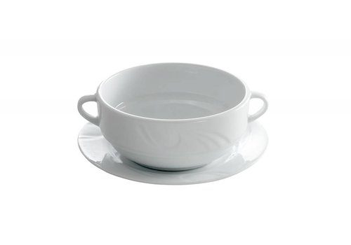  Hendi Hendi Soup Bowl High Gloss Porcelain | 38cl (12 pieces) 