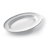 Hendi Oval Serving Dishes White Porcelain | 34x24cm (6 pieces)