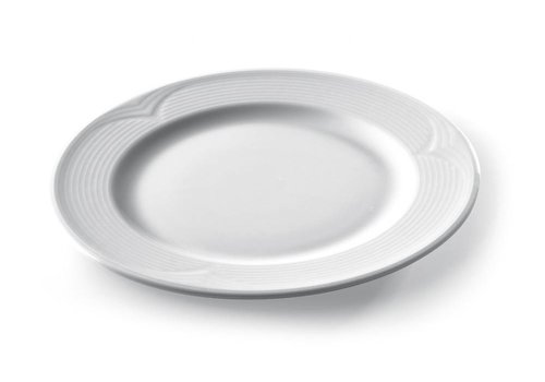  Hendi Assiette plate à déjeuner en porcelaine Hendi | 26 cm (12 pièces) 