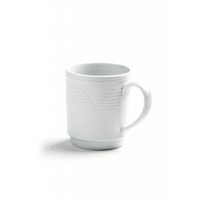 Tasse à café/thé en porcelaine Hendi | 220 ml (12 pièces)