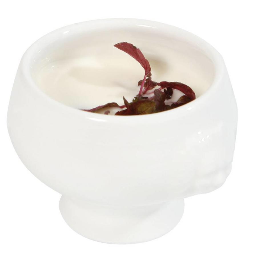Plat à tapas Porcelaine Blanche 5 cl | 12 pièces