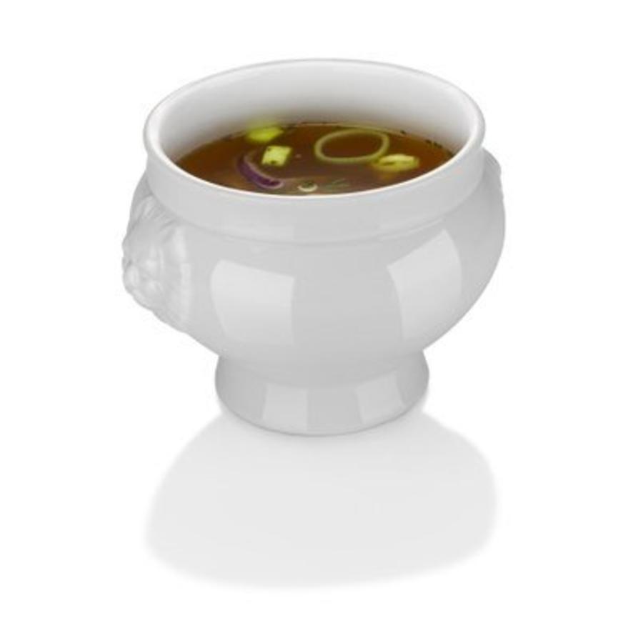 Bol à soupe Porcelaine Blanc 1 litre | 12 pièces