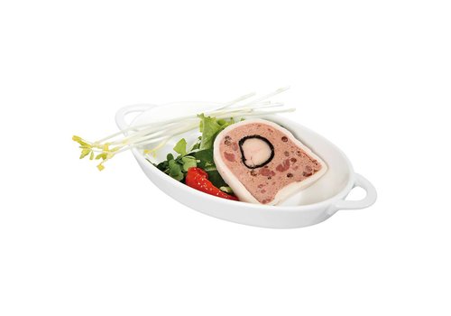  Hendi Bol à tapas en porcelaine blanche | 6 pièces 