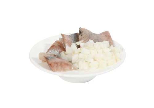  Hendi Plat de service en porcelaine pour harengs 10 cm Ø | 12 pièces 