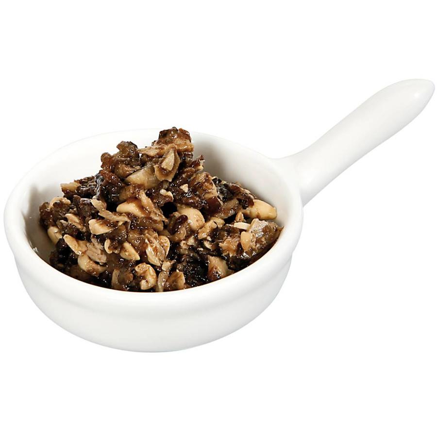 Porcelain Tapas Bowl with Handle | 12 pieces