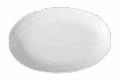  Hendi Plats de service en porcelaine 33x22,5 cm (6 pièces) 