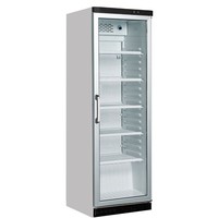 Réfrigérateur FS1380 blanc avec porte vitrée et éclairage LED 358 L