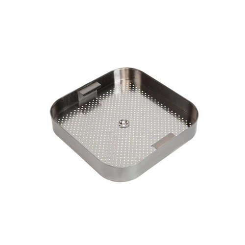  HorecaTraders Stainless Steel Insert Baskets for Sinks | 3 Sizes 