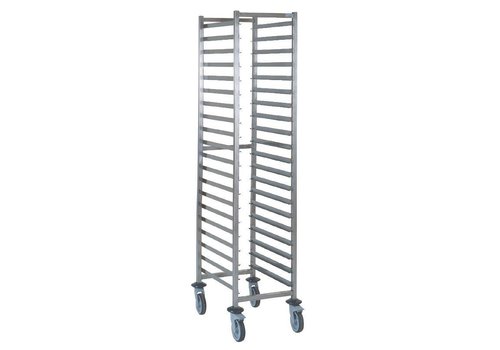  HorecaTraders Shelf trolley 20 x GN 1/1 | 53 x 32.5 