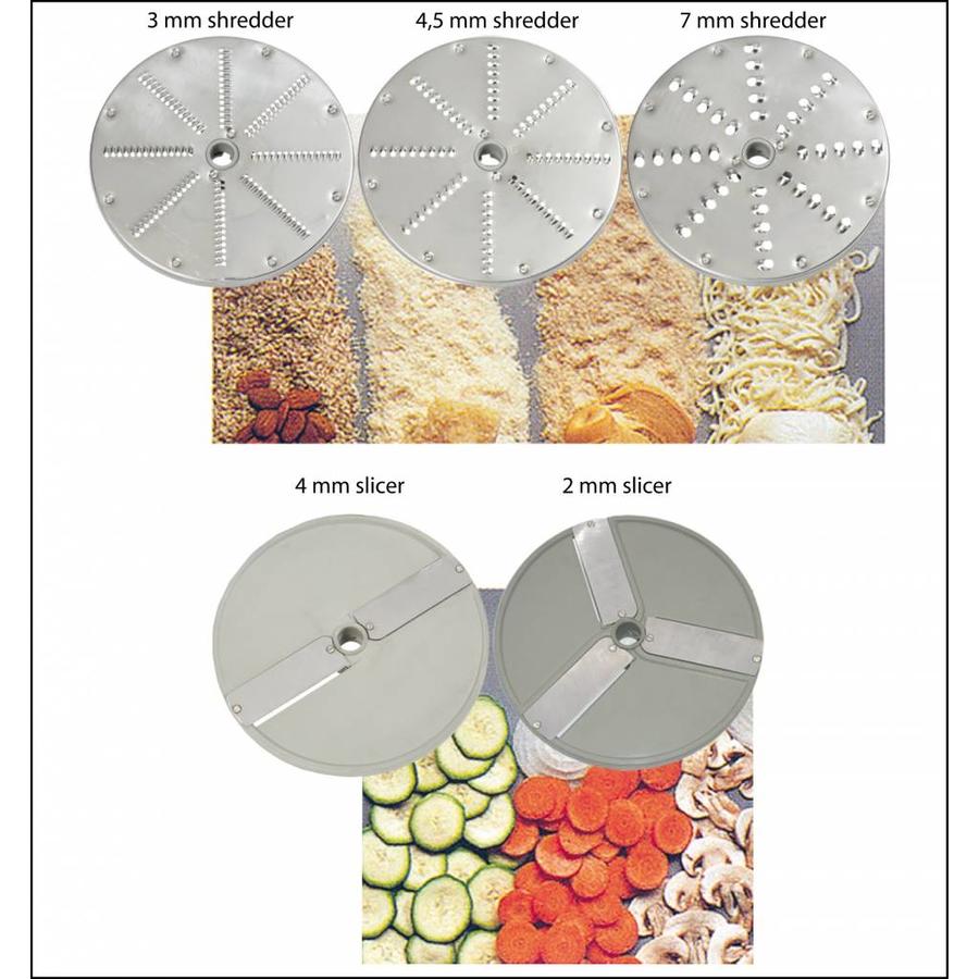 Vegetable cutter | 5 knives