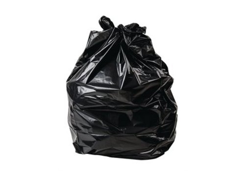  HorecaTraders Garbage bags Black 90 Liter (200 pieces) 