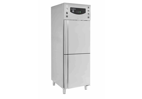  Combisteel Réfrigérateur et congélateur traiteur en acier inoxydable - 474 litres - Refroidissement forcé 