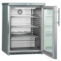 FKUv 1663 Undercounter Refrigerator | stainless steel | Glass door