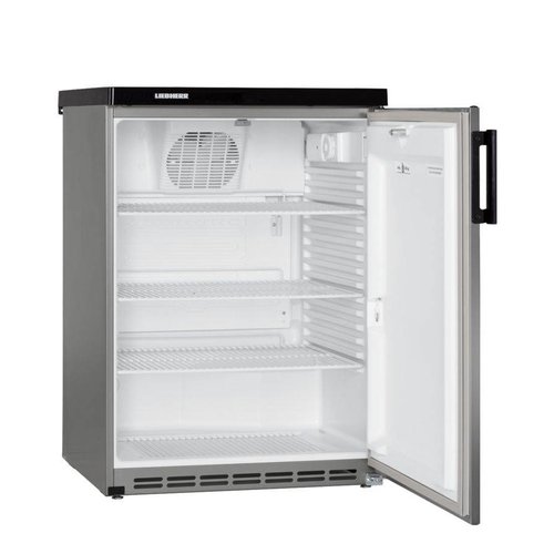  Liebherr FKvesf 1805 | Réfrigérateur sous-plan en acier inoxydable 180 L 