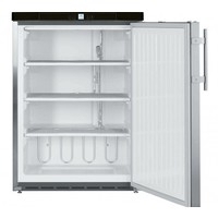 GGUesf1405 | Congélateur sous-comptoir en acier inoxydable | 143 litres