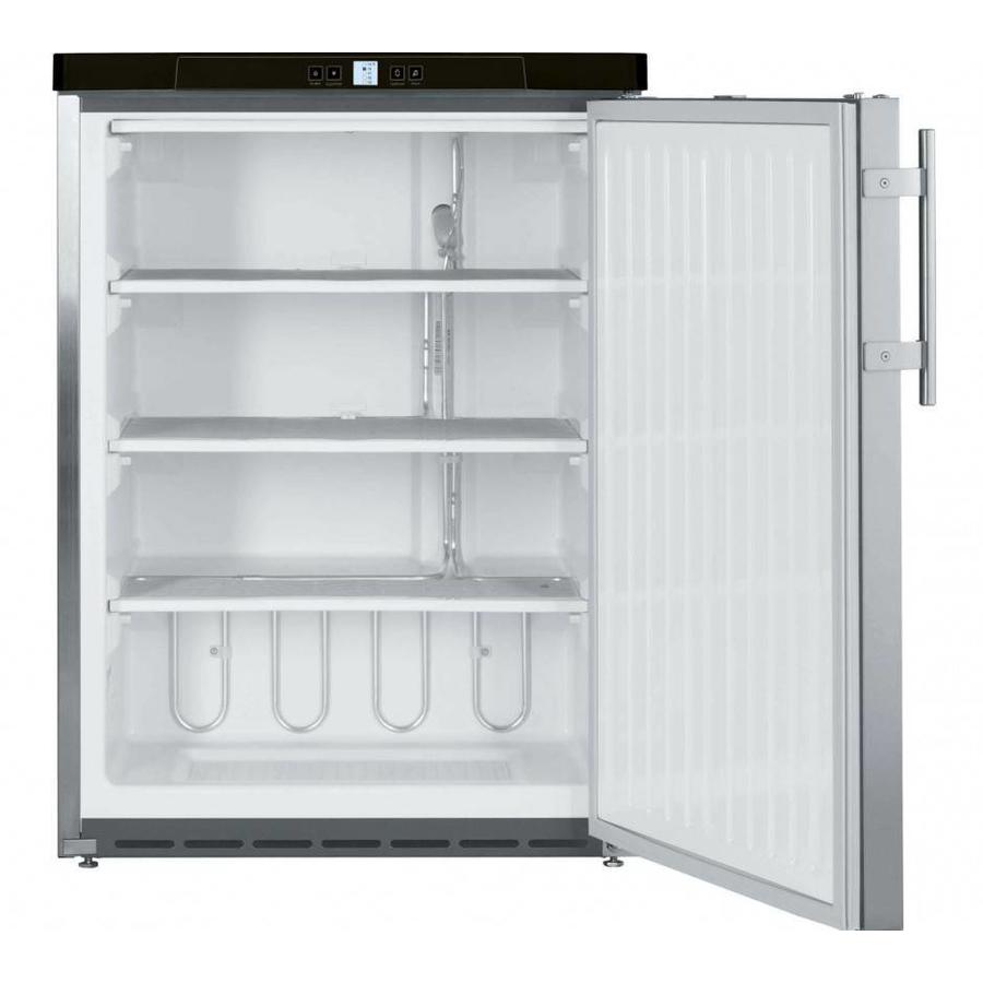 GGUesf1405 | Congélateur sous-comptoir en acier inoxydable | 143 litres