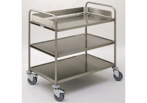  Hupfer Chariot de débarras à 3 plateaux / MATÉRIAUX LOURDS 103(h)x110x70cm 