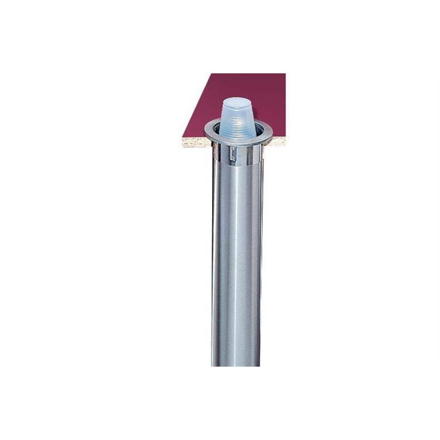 Inbouw Bekerverdeler - Diameter Beker 70-98 mm