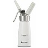 HorecaTraders Machine à crème fouettée 0,5 litre | Blanc