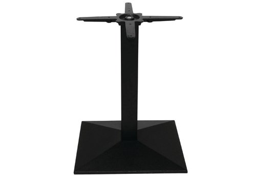  Bolero Rectangular cast iron table legs - 73 cm high 