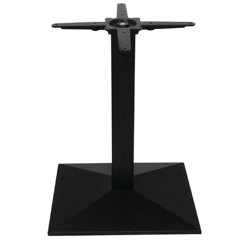  Bolero Rectangular cast iron table legs - 73 cm high 