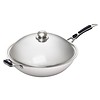 Bartscher Poêle Wok Professionnelle | 36 cm Ø