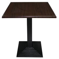 Square table top dark brown | 2 Dimensions