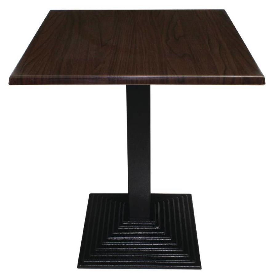 Square table top dark brown | 2 Dimensions