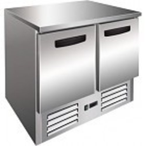Refrigerated workbench 2 doors