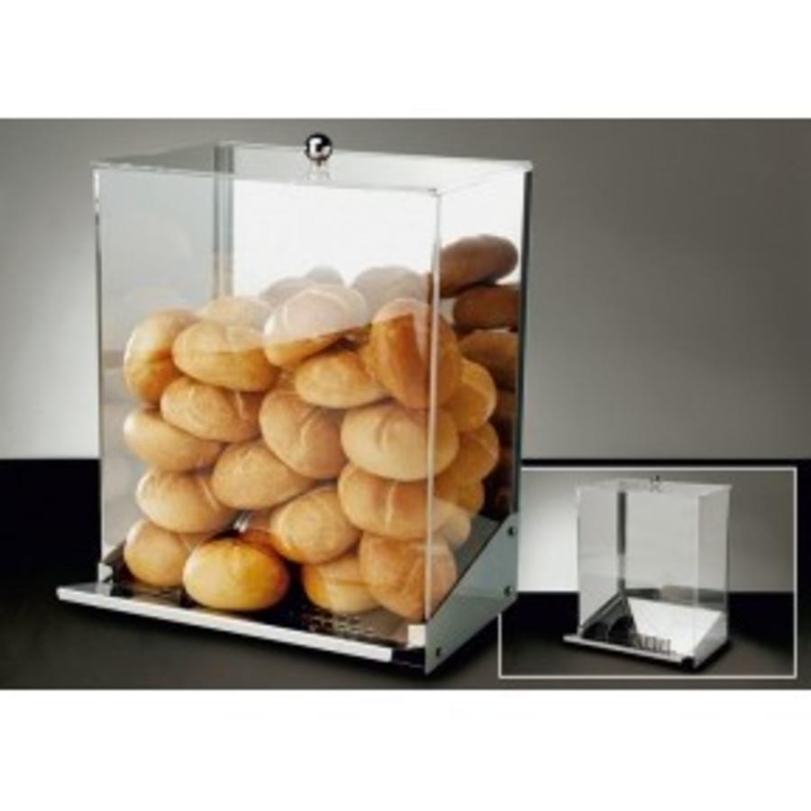 Bread roll dispenser for 65-70 bread rolls