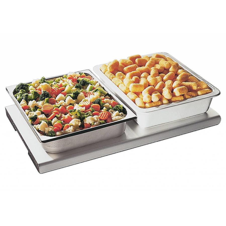 Warming plate 53x32.5cm | Aluminum