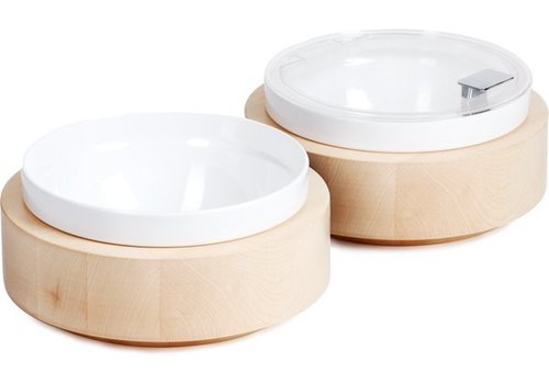 APS Assiette de buffet avec bol blanc et couvercle | Ø26,5cm 