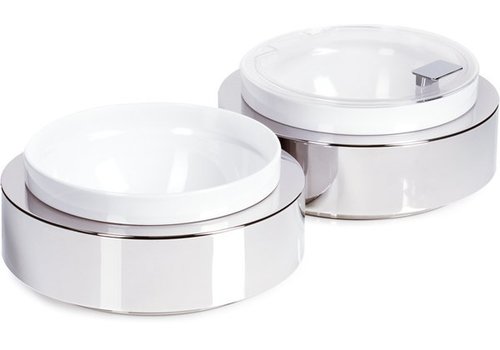  APS Assiette buffet avec bol blanc | Ø26,5x(H)8,5cm 