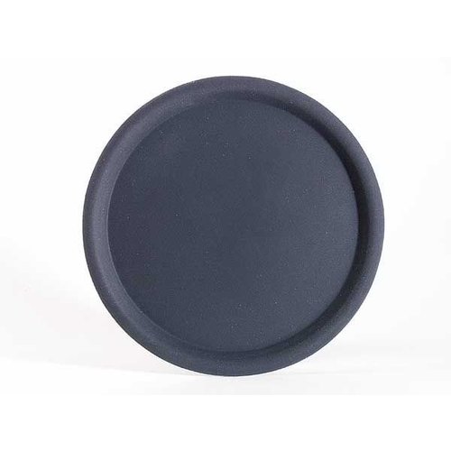  APS Non-slip Tray Round Black 3 Formats 