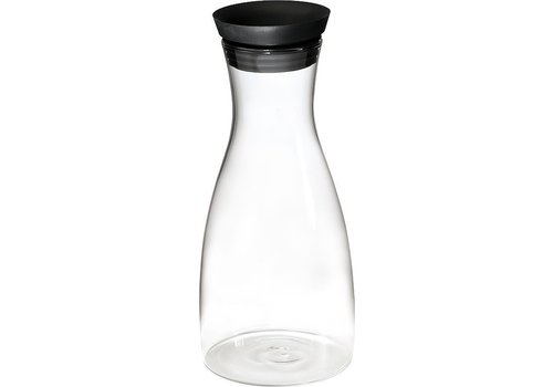  APS Glass Carafe 1 Liter Ø 9.5x(H)29cm 