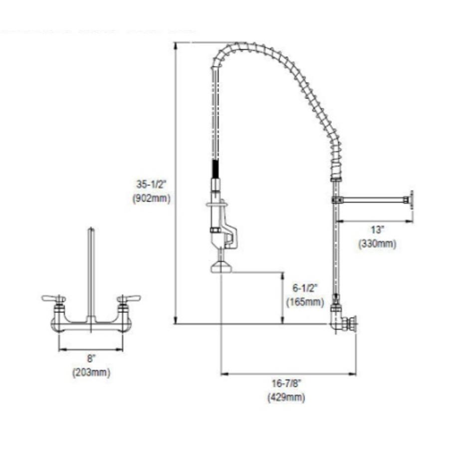 Industrial flush valve Wouter- HEAVY DUTY