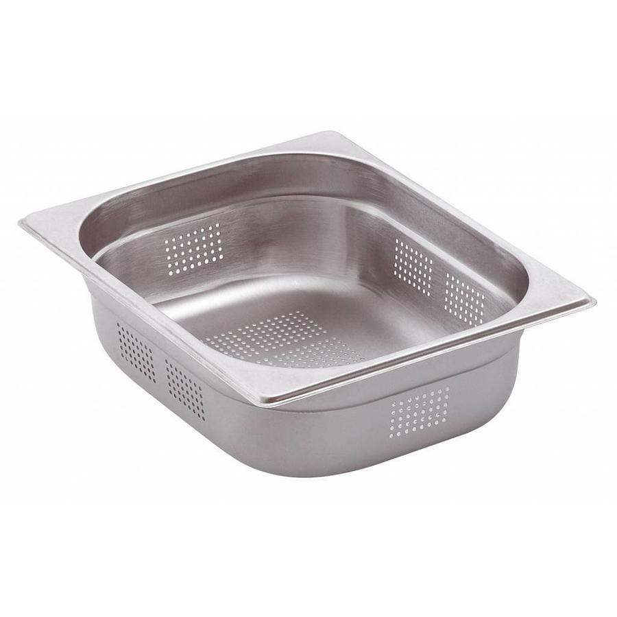 Gastronorm containers stainless steel perforated 2/3 | 5 sizes